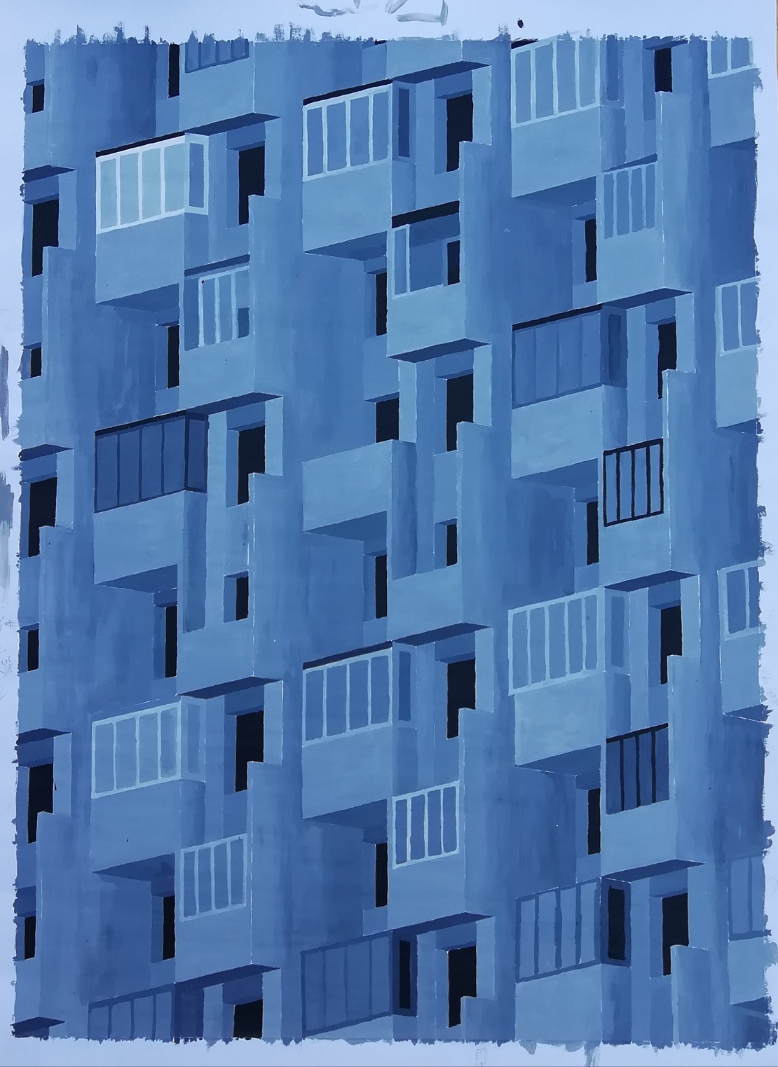 Painting by Samantha Dorothea Waiden