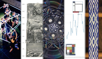 A collage representing the different parts of the article collection.